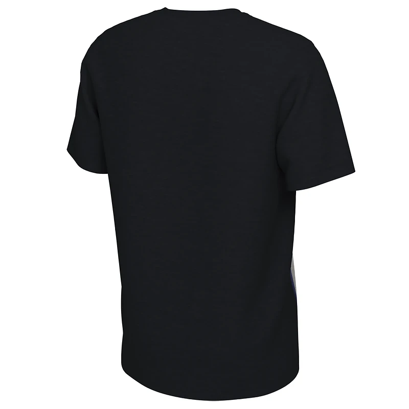 T-shirt Nike unisexe noir à imprimé Jalen Brunson des New York Knicks