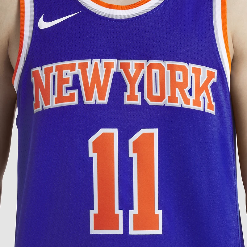 Maillot Swingman unisexe Nike Jalen Brunson blanc des New York Knicks - Édition Association