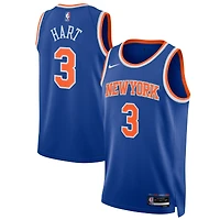 Unisex Nike Josh Hart Blue New York Knicks Swingman Player Jersey - Icon Edition