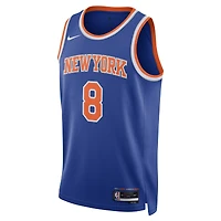 Maillot Nike OG Anunoby bleu New York Knicks Swingman - Édition Icon