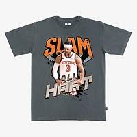 Unisex SLAM Josh Hart Charcoal New York Knicks T-Shirt