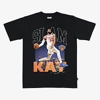 Unisex SLAM Karl-Anthony Towns Black New York Knicks T-Shirt
