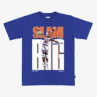 Unisex SLAM Patrick Ewing Blue New York Knicks Cover T-Shirt