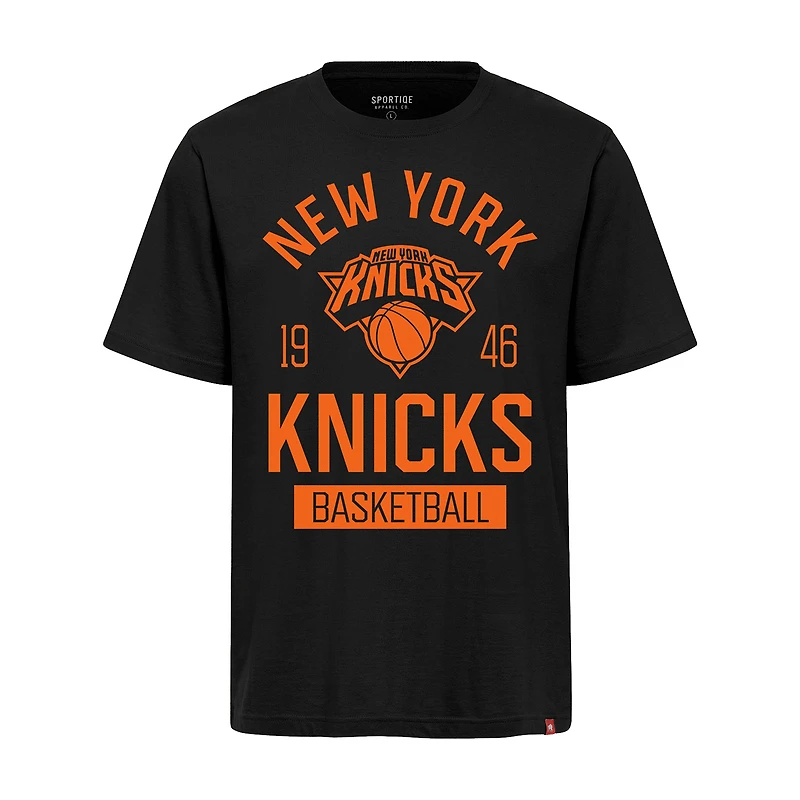 T-shirt unisexe Sportiqe noir premium des New York Knicks Duke