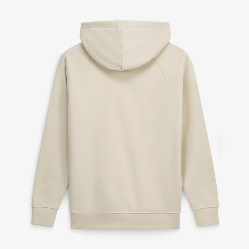 Unisex Sportiqe Cream New York Knicks Alternate Logo Olsen Tri-Blend Raglan Hoodie