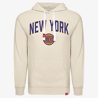 Unisex Sportiqe  Cream New York Knicks Alternate Logo Olsen Tri-Blend Raglan Hoodie