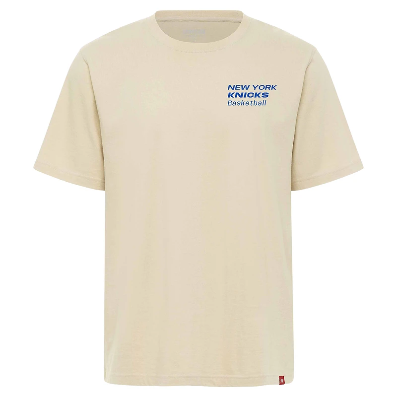 Unisex Sportiqe  Cream New York Knicks Duke Premium T-Shirt