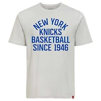 T-shirt unisexe Sportiqe gris des New York Knicks, collection authentique Duke