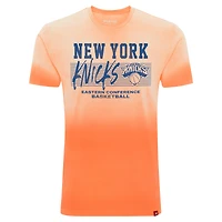 T-shirt unisexe Sportiqe orange New York Knicks Bingham Sun-Fade