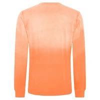 T-shirt unisexe Sportiqe Orange New York Knicks Mohave Sun-Dipped à manches longues