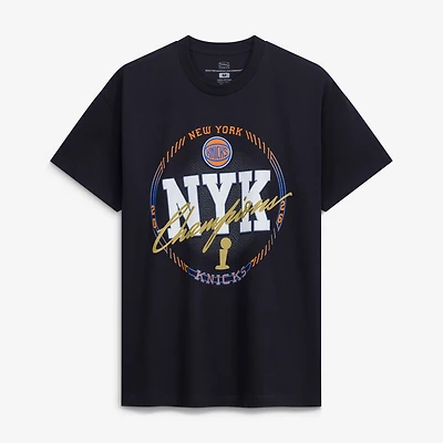 Unisex Stadium Essentials Black New York Knicks 2026 NBA Finals Champions All Access Urban T-Shirt