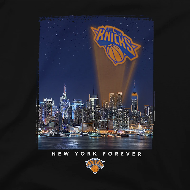 Unisex Stadium Essentials  Black New York Knicks Signal T-Shirt