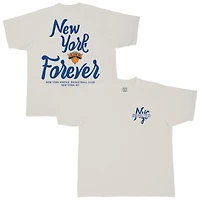 T-shirt unisexe Stadium Essentials crème New York Knicks Local Barfly Urban