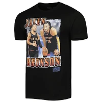 Unisexe Stadium Essentials Jalen Brunson Noir New York Knicks City Edition Double Player T-shirt