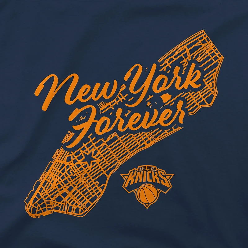 Unisex Stadium Essentials  Navy New York Knicks Home State T-Shirt