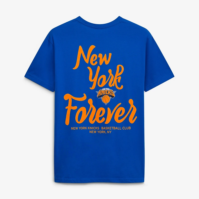 Unisex Stadium Essentials Royal New York Knicks Barfly Urban T-Shirt