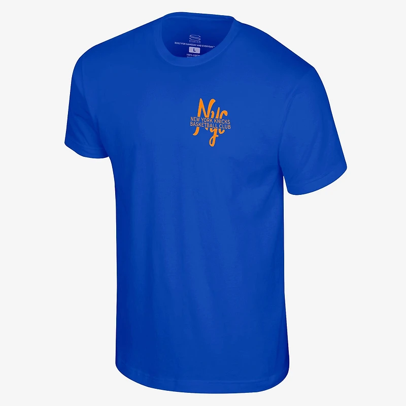 T-shirt unisexe Stadium Essentials Royal New York Knicks Barfly Urban