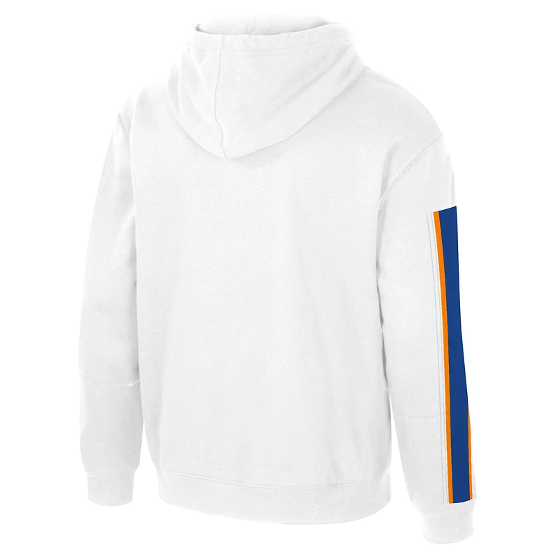 Unisex Stadium Essentials White New York Knicks 2024/25 City Edition Star Pullover Hoodie
