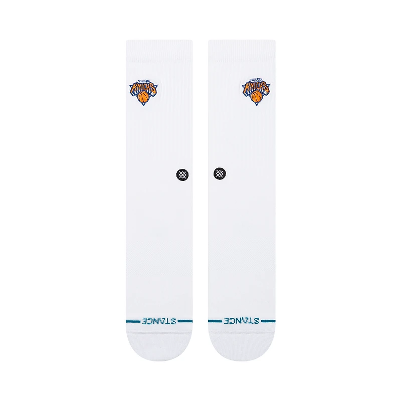 Chaussettes unisexes Stance New York Knicks à écusson tricotées mi-mollet