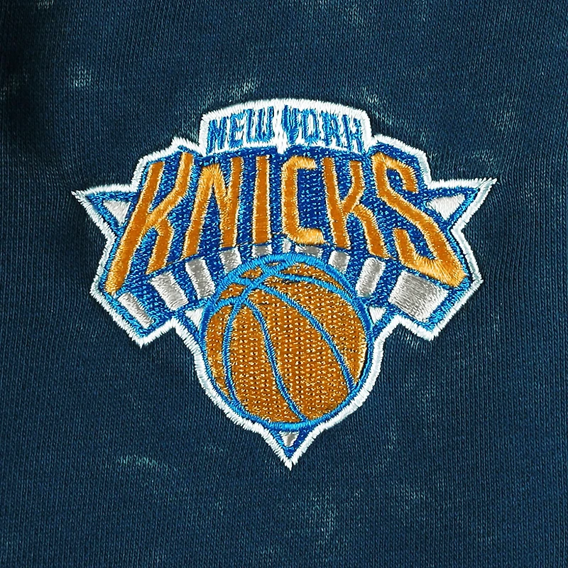 Pantalon de jogging unisexe The Wild Collective Blue New York Knicks Acid Tonal