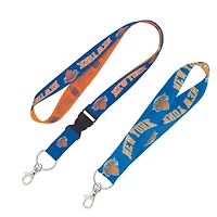 WinCraft New York Knicks Lot de 2 cordons avec boucle amovible et sangle pour clés