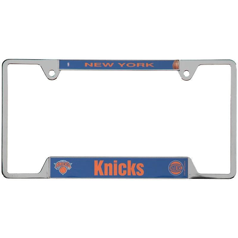 Cadre de plaque d'immatriculation WinCraft New York Knicks