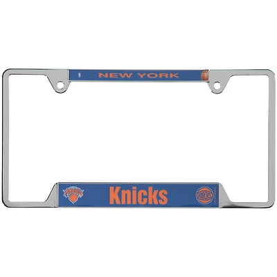Cadre de plaque d'immatriculation WinCraft New York Knicks