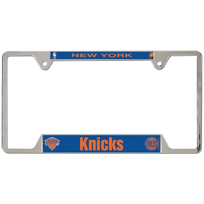 Cadre de plaque d'immatriculation WinCraft New York Knicks