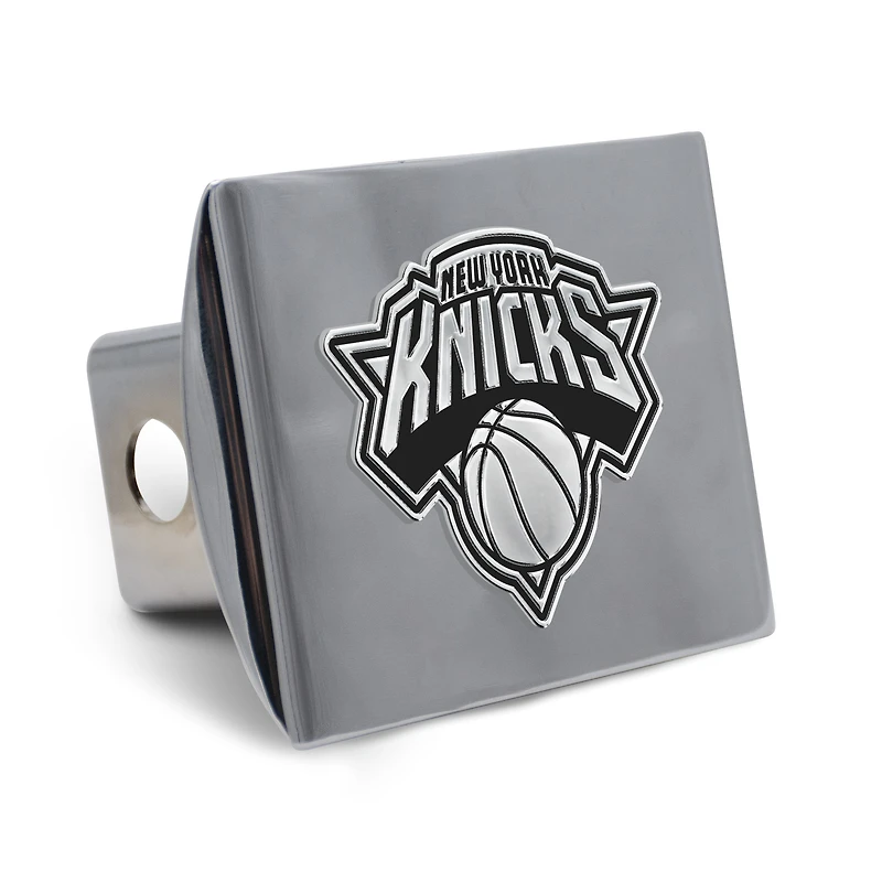Housse d'attelage en métal chromé haut de gamme WinCraft New York Knicks