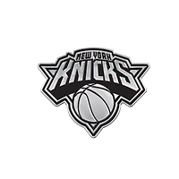 Emblème de voiture WinCraft New York Knicks Team Chrome