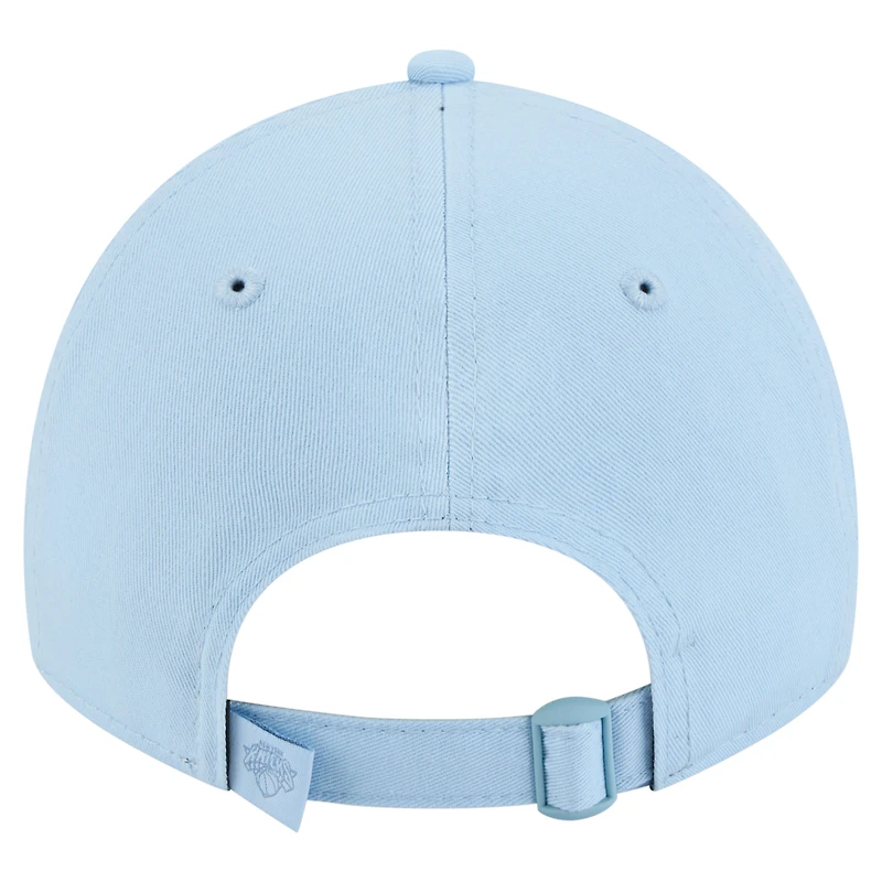 Women's New Era Light Blue New York Knicks Colorpack 9TWENTY Adjustable Hat