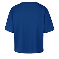 Women's '47  Blue New York Knicks Vibe Check Reed City T-Shirt