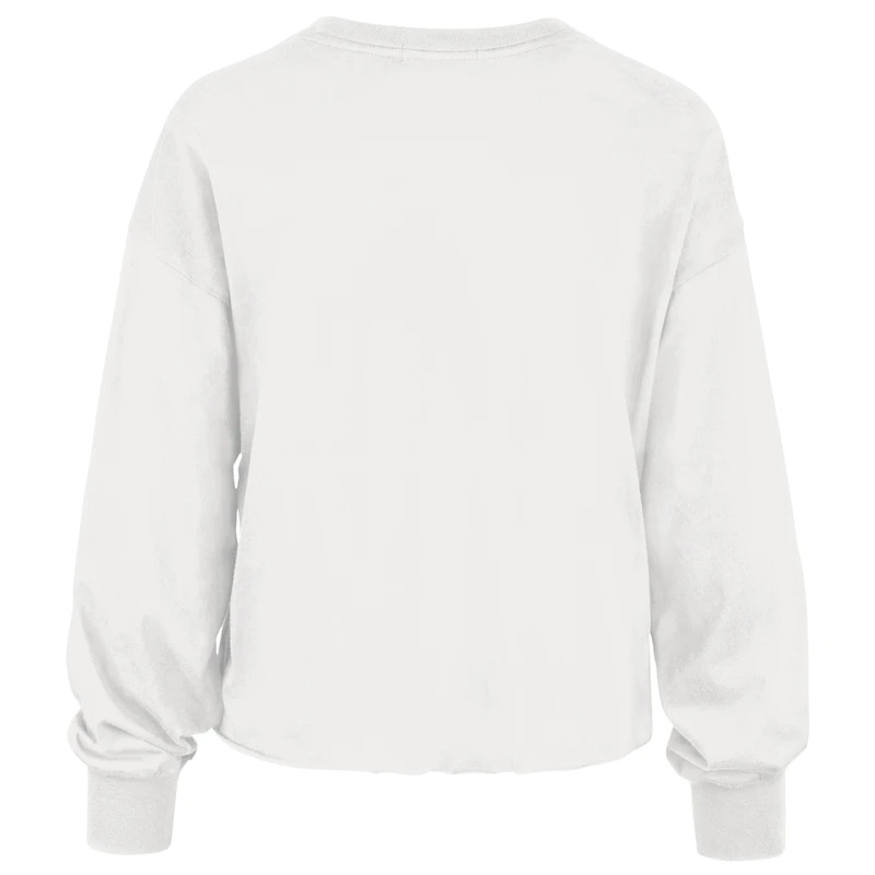 T-shirt à manches longues Parkway « 47 Cream » pour femme des New York Knicks