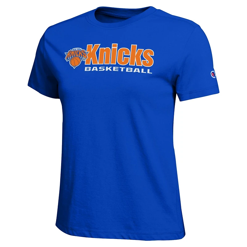 Women's Champion New York Knicks Basketball T-Shirt