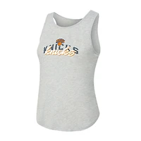 Ensemble débardeur et pantalon de sport bleu New York Knicks pour femme