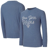 Women's Concepts Sport  Royal New York Knicks Rigor Long Sleeve Jersey T-Shirt