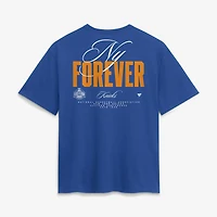 Women's Fanatics Blue New York Knicks NY Forever Cotton T-Shirt