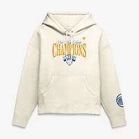 Women's Fanatics Cream New York Knicks 2026 NBA Finals Champions Legacy Hoodie