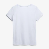 Women's Fanatics White New York Knicks 2026 NBA Finals Champions Hometown V-Neck T-Shirt
