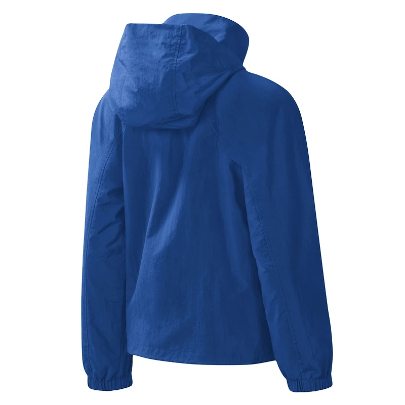 Sweat à capuche zippé pour femme G-III 4Her by Carl Banks New York Knicks Last Shot bleu
