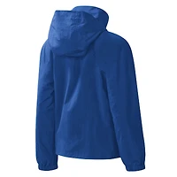 Sweat à capuche zippé pour femme G-III 4Her by Carl Banks New York Knicks Last Shot bleu