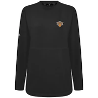 Sweat-shirt à capuche noir Beaudry pour femme des New York Knicks