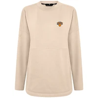 Sweat-shirt kaki Beaudry pour femme des New York Knicks