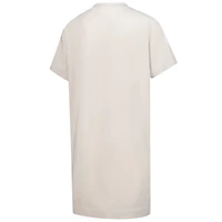 Women's Lolë  Cream New York Knicks Effortless Tri-Blend T-Shirt Dress