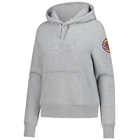 Sweat à capuche Lolë gris pour femme, motif New York Knicks, Icon