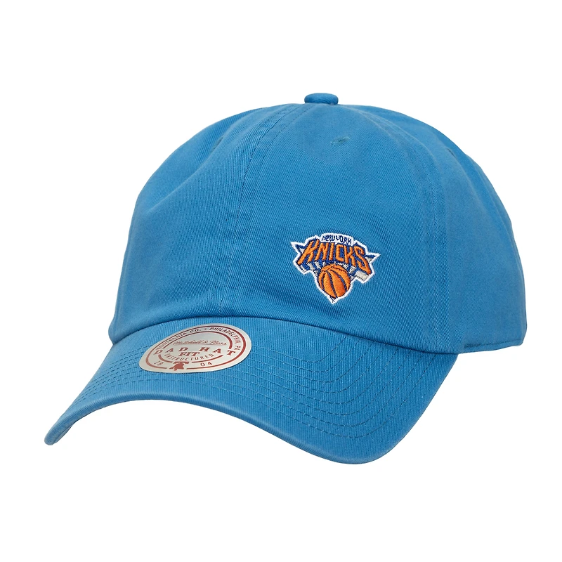Women's Mitchell & Ness Blue New York Knicks Micro Lefty Adjustable Hat
