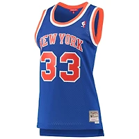 Women's Mitchell & Ness Patrick Ewing Blue New York Knicks 1991/92 Hardwood Classics Swingman Jersey