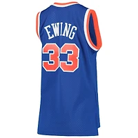 Women's Mitchell & Ness Patrick Ewing Blue New York Knicks 1991/92 Hardwood Classics Swingman Jersey