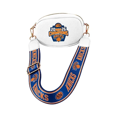 Women's Montana West Brown New York Knicks 2026 NBA Finals Champions Crossbody Bag