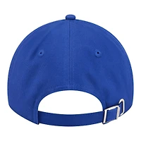 Casquette New Era bleue à paillettes New York Knicks pour femme, style classique décontracté et ajustable